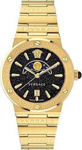 Versace Greca Logo Moonphase Watch