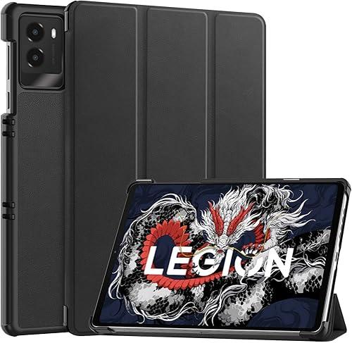 Case for Lenovo Legion Y700 (2025) 3rd Generation TB-321FC 8.8 inch, Folio Slim Smart Cover Lightweight Hard Shell Protective Case with Multi-Angle Stand -Black