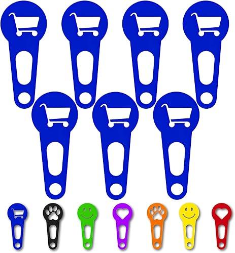 OnAir 7 Pack Shopping Cart Tokens, Aldi Quarter Holder Keychain, Made in Germany