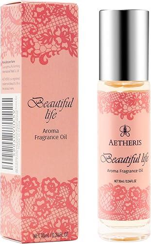 AETHERIS Pheromone Perfume for Women, Floral Fragrance, Feminine Scent, Roller Ball Design, A long-lasting suitable for both daily and date use.