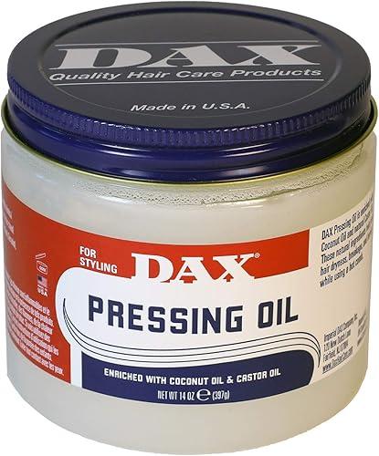DAX Pressing Oil for Hair, Unscented, 14 Ounce