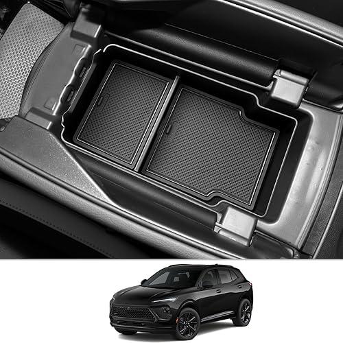 CDEFG for 2024 2025 Buick Envision Center Console Organizer Tray 2024 2025 Buick Envision Accessories Middle Console Organizer Armrest Storage Box(for Armrest)