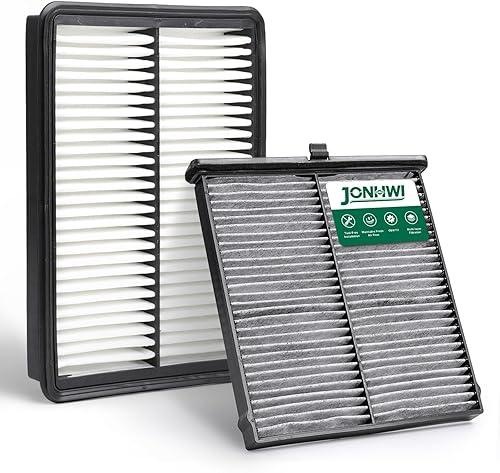 Engine & Cabin Air Filter Set for 2014-2018 Mazda3 (2.0L&2.5L), Replacement for KD45-61-J6X, PEAR-13-3A0 (Gas)