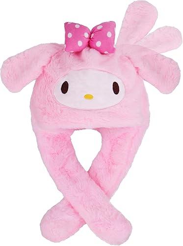 Roffatide Anime Ear Moving Jumping Hat Fluffy Beanie Cap Soft for Women Girls