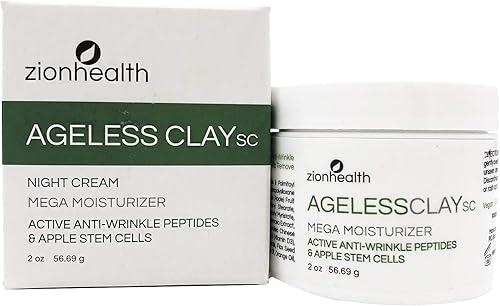 Ageless Clay Anti Wrinkle Cream-SC Zion Health 2 oz Cream
