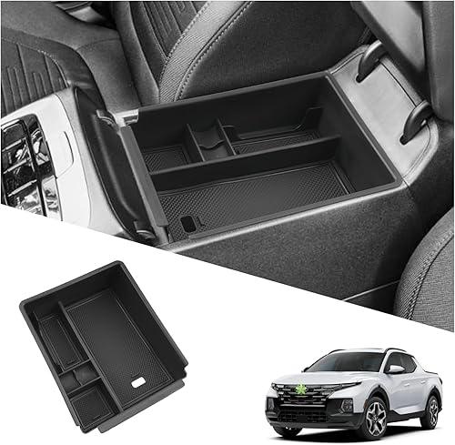 Ruiya 2025 2026 Tucson Center Console Organizer for 2026 Hyundai Tucson Accessories Armrest Console Box Compatible with 2022-2025 2026 Hyundai Tucson Automatic Transmission(Not for Limited/Hybrid)