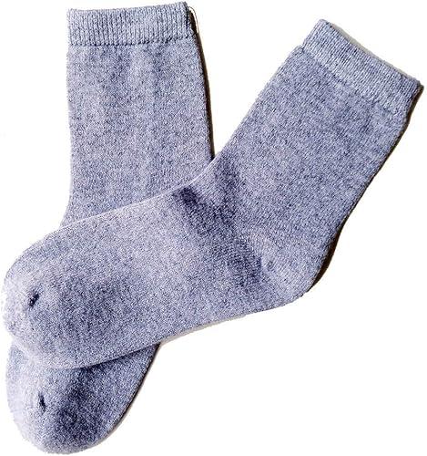 Pure Cashmere Women Men Unisex Ankle Short Causal Thick Socks, Smooth Toes and Heel Sewed by Handwork