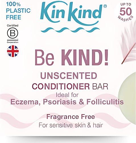 KinKind Fragrance Free Conditioner Bar. Be KIND!