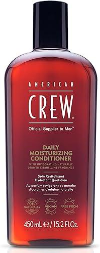 American Crew Conditioner for Men, Daily Moisturizer, Naturally Derived, Vegan Formula, Citrus Mint Fragrance, 15.2 Fl Oz
