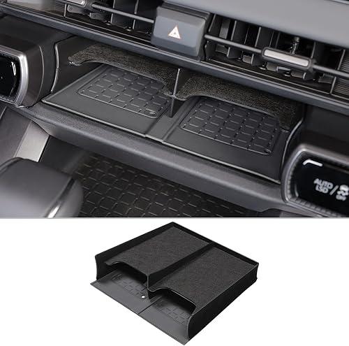 CDEFG for 2026 Toyota RAV4 Center Console Organizer for 2026 Toyota RAV4 Accessories Middle Console Organizer Tray Glove Box Storage Box Glove Box with Wireless Charging Cover