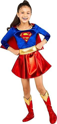 Rubie's girls Dc Superheroes Child's Supergirl CostumeCostume