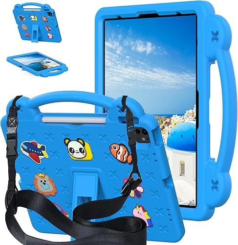 AKABEILA Compatible with Apple iPad (2026)(2025) 11 inch/iPad 10 2022 10.9 inch/Pro 11 2018/2020/iPad Air 4 2020 10.9 inch/Air 5 2022 10.9 inch/Pro 11 2021/2022 Tablet Case, Kids Case Sky Blue