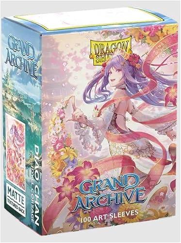 Dragon Shield | Grand Archive Matte Art Sleeves | 100 CT - Smooth & Tough Premium TCG Sleeves | Compatible with Pokemon, One Piece & Magic The Gathering | Diao Chan: Idyll Corsage
