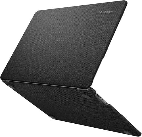 Spigen for MacBook Air 15 inch Case M5 (2026), MacBook Air 15 inch M4/M3/M2 (2025-2022), Urban Fit Protective Premium Fabric Case Cover, A3448 A3241 A3114 A2941 Black