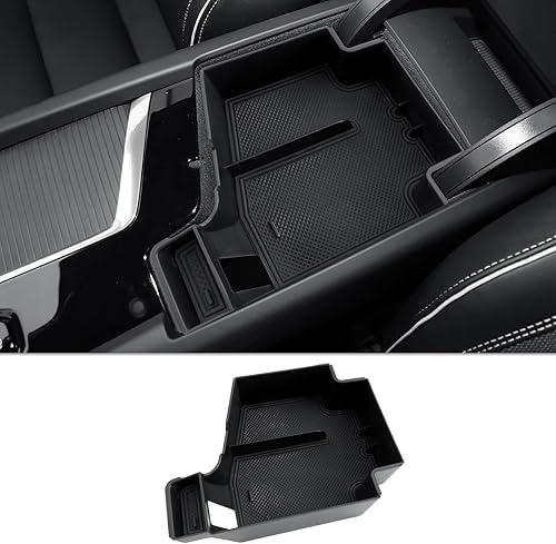 CDEFG for 2026 Volvo XC60 Center Console Organizer for 2026 Volvo XC60 Accessories Middle Console Organizer Armrest Tray Storage Box