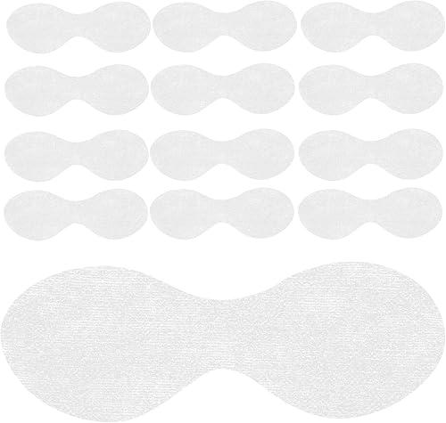 VICASKY 600pcs Disposable Non Woven Eye Mask Paper Sheets Ultra-thin Spa Eye Pads for Facials and Skincare Salon Use