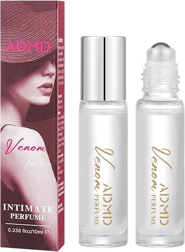 ADMD Alcohol-Free Perfume Roll On Ball Bearing Design, 10ml Long Lasting Fragrance Oil, Fresh & Elegant Scent for Women & Men