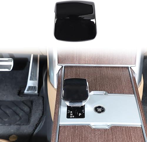 HAPPYHORSE Car Gear Shift Knob Head Cover Trim Compatible with Land Rover Range Rover Sport/Vogue，VELAR/Discovery 5 Gear Shift Knob Head Protective Cover Decoration (Piano Black)