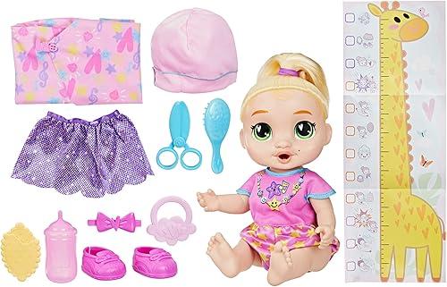 Baby Alive Lala GooGoo, Interactive Doll Set, Toy for Girls Who Grow, Speaks English and Spanish, 3 Stages of Growth, Over 75 Sounds and Phrases, Toy from 3 Years Old