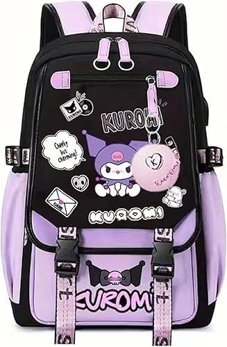 Roffatide Anime Backpack Printed Business Casual Laptop Shoulders Backpack Travel Hiking Daypacks Rucksack 17 Inch A | Anime, Printed, Shoulders Backpack, Travel, Hiking, Daypacks