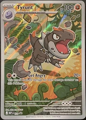 Pokemon - Tyrunt MEP 070 - Mega Evolutions Black Star Promo - Illustration Foil Single Card