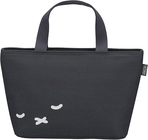 Thermos RFF-0041B Insulated Lunch Bag, 1.6 gal (4 L), Miffy, Charcoal