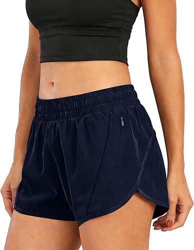 Womens Shorts High Elastic Waisted Cargo Shorts Trendy Summer Beach Vacation Lounge Clothes Casual Yoga Short