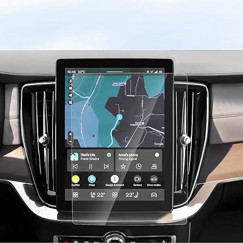 SKTU 2PCS for 2026 Volvo XC60 Accessories Screen Protector for 2026+ Volvo XC60 11.2-Inch Navigation Display Screen 2026 XC60 Nano Protective Film [Ultra Clear, Anti-Scratch&Glare]