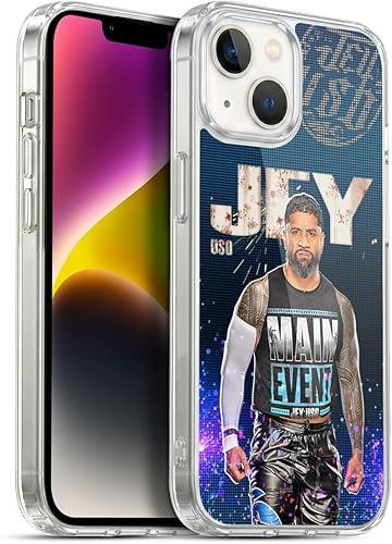 Head Case Designs Officially Licensed WWE Portrait Jey USO Gel Case [Military Grade Protection] Compatible with Apple iPhone 14
