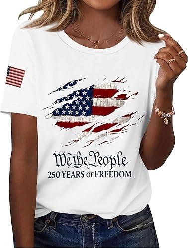 We The People 250 Years of Freedom - 250Th Anniversary USA Shirt America Shirt Patriotic Flag 1776-2026 Tshirt, S-3XL