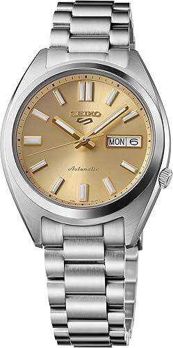 SEIKO 5 Sports Men's Automatic Watch with Stainless Steel Case and Luminous Hands - Stylish Wrist Watches