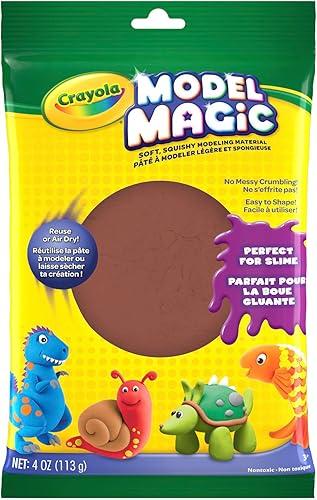 Crayola Model Magic 4-Ounce, Earth Tone, Modeling Clay Alternative