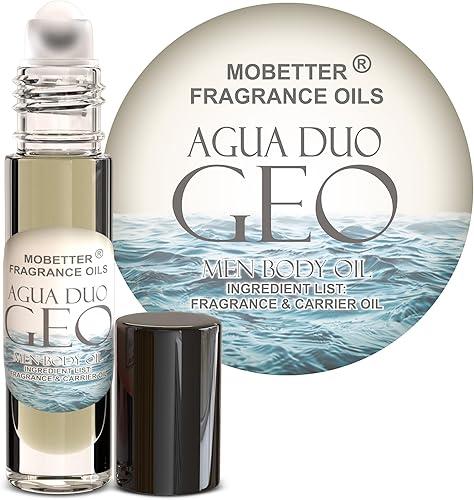 MOBETTER FRAGRANCE OILS Agua Duo Geo Men Fragrance Body Oil