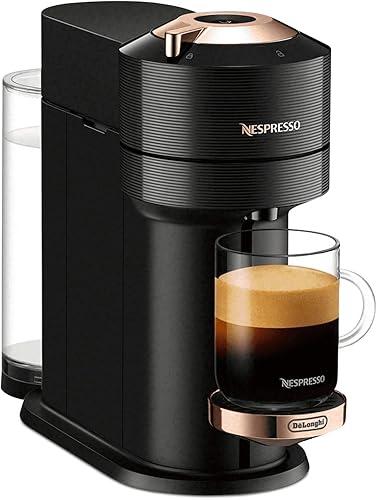 Nespresso Vertuo Next Coffee and Espresso Machine by De'Longhi, Black with Rose