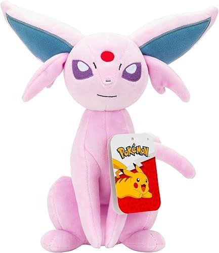 Pokémon Plush 20 cm Espeon - Blue/Purple - Official Pokemon stuffed collectible toy for children 2+