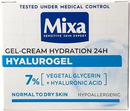 Mixa Hyalurogel Intensive Hydration Cream Gel for Normal Dehydrated Skin 50ml