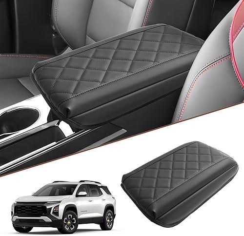 SKTU 2025 2026 Chevy Equinox Accessories Center Console Cover for 2025 2026 Chevrolet Equinox (LT/ACTIV/RS) Armrest Cover 2025 2026 Equinox Armrest Pad 2025 2026 Chevy Equinox Center Console Cushion