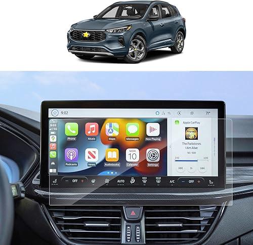 SKTU 2Pcs 2025 2026 Escape Screen Protector for 2023-2025 2026 Ford Escape Platinum/ST-Line Elite 13.2 Inch Navigation [Ultra Clear, Anti-Scratch&Glare] 2023 2024 2025 2026 Escape Accessories