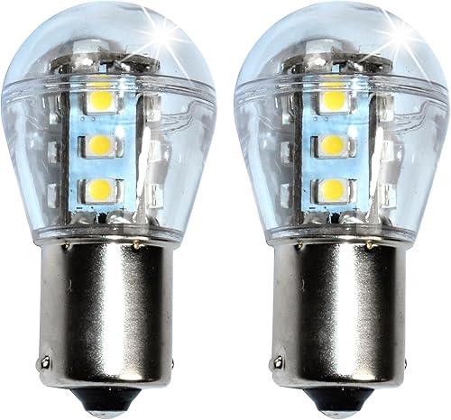 HQRP 2-Pack Headlight LED Bulb compatible with John Deere 5200 5300 5400 5500 D100 D105 D110 D120 D125 D130 D140 D150 D155 D160 D170 GT225 GT235 GX255 GX325 GX335 Tractor