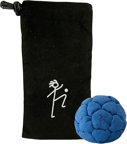 SERYU Luminous Hacky Footbag,Professional Sand Filled Hacky Ball - Kick Ball Training Sacks Foot Bags Coordination for Outdoor Foot Sports