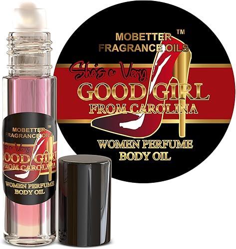 MOBETTER FRAGRANCE OILS She's a Very Good Girl from Carolina Women Perfume Body Oil (0.33 Fluid oz, She's a Very Good Girl from Carolina)