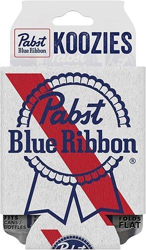 Pabst Blue Ribbon Can Cooler - Beer Can Covers For Beer Lovers - Funny Pabst Blue Ribbon Merchandise - Durable Neoprene For Pabst Blue Ribbon Drinker - Can Insulator, Funny Drink Cooler, Drink Sleeve