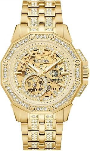 Bulova Automatic Watch 98A292, Gold, Bracelet
