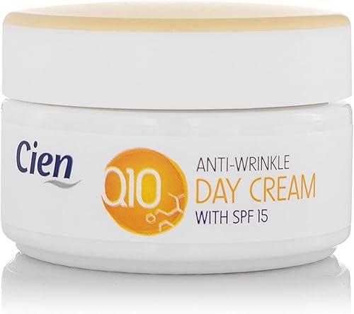 Anti-Wrinkle Anti-Age Day Cream with Q10 and Vitamin E with UV Filter 50 ml