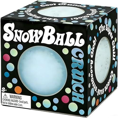 Snowball Stress Relief Squishy Toys,Squeeze Play Sensory Fidget Toys for Adults Anxiety Relief Slow Rise Portable Desk Toys,Birthday Gifts O
