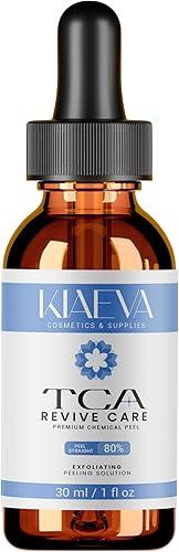 TCARevive Care 80% – Professional Exfoliating Skin Resurfacing Peel – Improves Texture, Tone & Appearance – Cosmetic Use Only 1.0 fl oz. e, 30 mL
