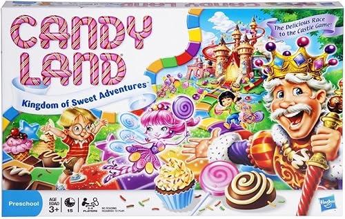 Hasbro Gaming Candy Land Kingdom of Sweet Adventures Board Game for Kids, Easter Gifts for Boys and Girls, Ages 3 & Up (Amazon Exclusive)