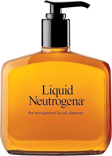 Neutrogena Liquid Gentle Foaming Face Wash with Glycerin, Oil-Free & Hypoallergenic Skin Care Cleanser, Fragrance-Free Moisturizing Facial Cleanser for Daily Use, 8 fl. oz