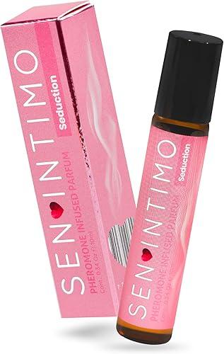 Sen Intimo Pheromones Perfume for Women - Seduction Edition - Roll-On Discreet, Long-Lasting Fragrance for Daily Confidence & Attraction -10ml
