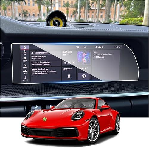 2026 Porsche 911 Screen Protector for Porsche 911 10.9" Display Touchscreen for Porsche 911 Accessories 9HD Tempered Glass Compatible with (2022-2026) Porsche 911 Carrera & (2021-2026) 911 Turbo